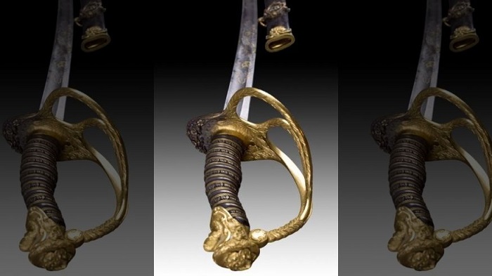 Rare Civil War sword up for auction 